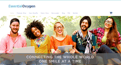Desktop Screenshot of essentialoxygen.com